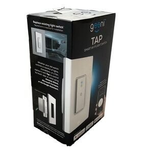 Geeni Tap Smart Wi Fi Light Switch Voice Control Works with Alexa Google